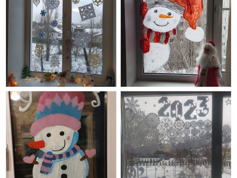 Сказочные зимние композиции, созданные руками наших учеников, создают настоящее новогоднее настроение!.